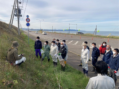 きたはなプロジェクト参加の様子1